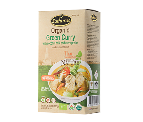 Organic Cooking Set Green Curry