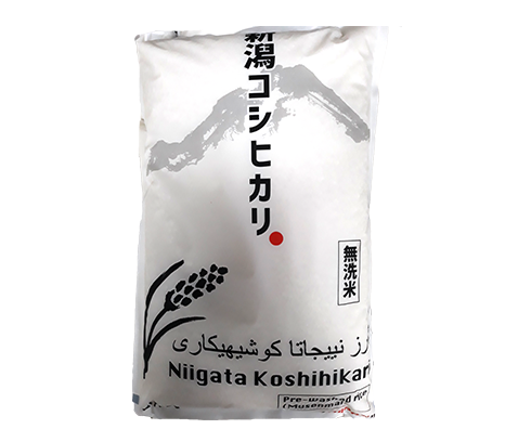 WHITE RICE NIIGATA KOSHIHIKARI PRE WASHED RICE