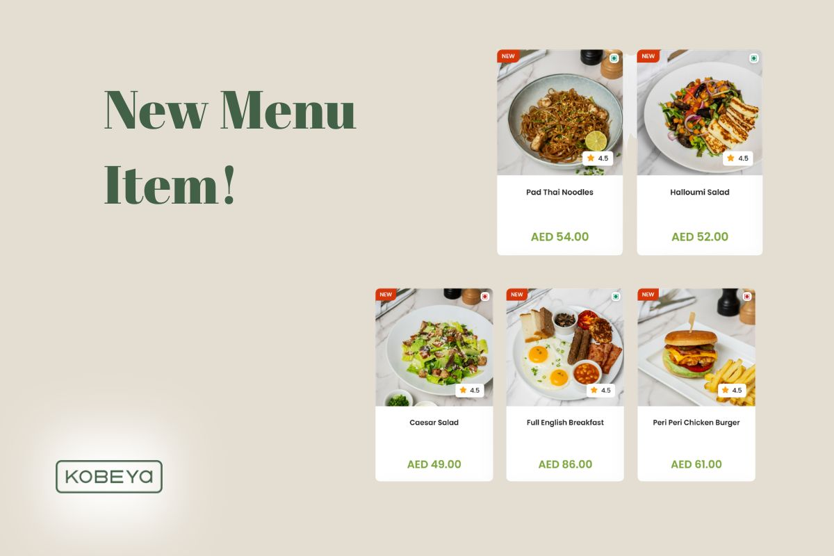 What’s New at KOBEYa? Discover Our Latest Menu in Dubai Marina
